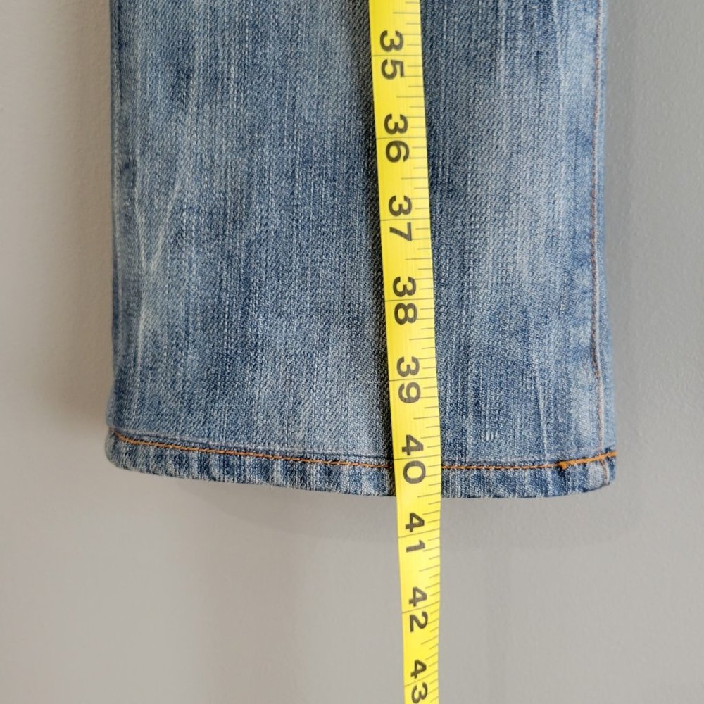 Red Engine Ruby Distressed Jeans Size 28 - image 5